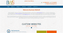Desktop Screenshot of businesswebsoft.com