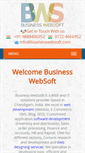 Mobile Screenshot of businesswebsoft.com